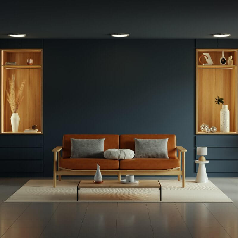 Refined residential interior